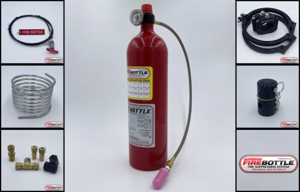 SAFETY SYSTEMS Fire Suppresion System 5LB Sprint w/RB Mounts AMSC-500H