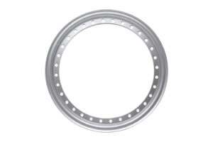 AERO RACE WHEELS Outer Beadlock Ring Silver 54-500012