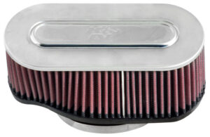 K AND N ENGINEERING 8.625 x 4.5 Oval Air Fil ter Marine Flame Arrest 59-5020