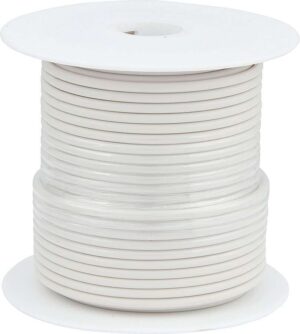 ALLSTAR PERFORMANCE 20 AWG White Primary Wire 100ft ALL76512