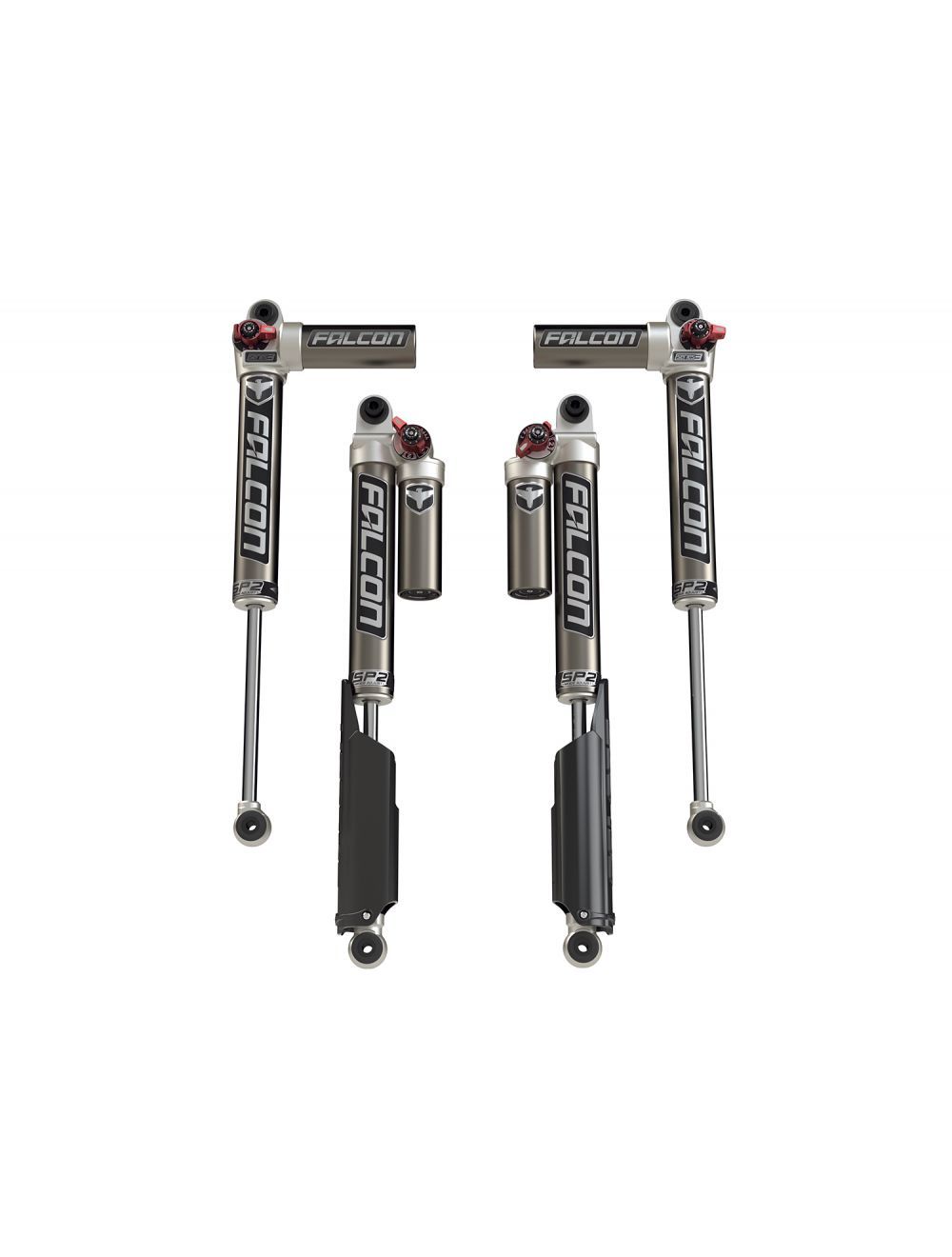 TERAFLEX Falcon SP2 3.3 Piggyback Shock Kit 11-02-33-400-200