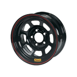 BASSETT Wheel 14×7 D-Hole 5x 4.5in 2in BS Black 47SF2