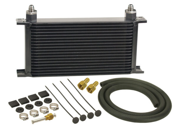 DERALE 19-Row Stack Plate Trans Cooler Kit (-6AN) 13403