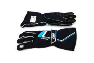 OMP RACING, INC. Tecnica Gloves Blue And Cyan Small IB0-0772-A01-244-S