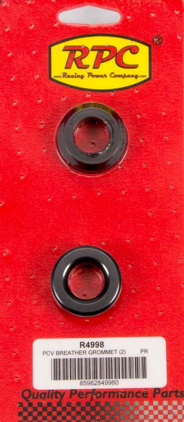 RACING POWER CO-PACKAGED 1-1/4 OD X 3/4 ID Steel V/C PVC Grommets 2pk R4998