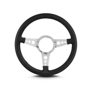 LECARRA STEERING WHEELS Steering Wheel Mark 4 GT Polished w/Black Wrap 42201