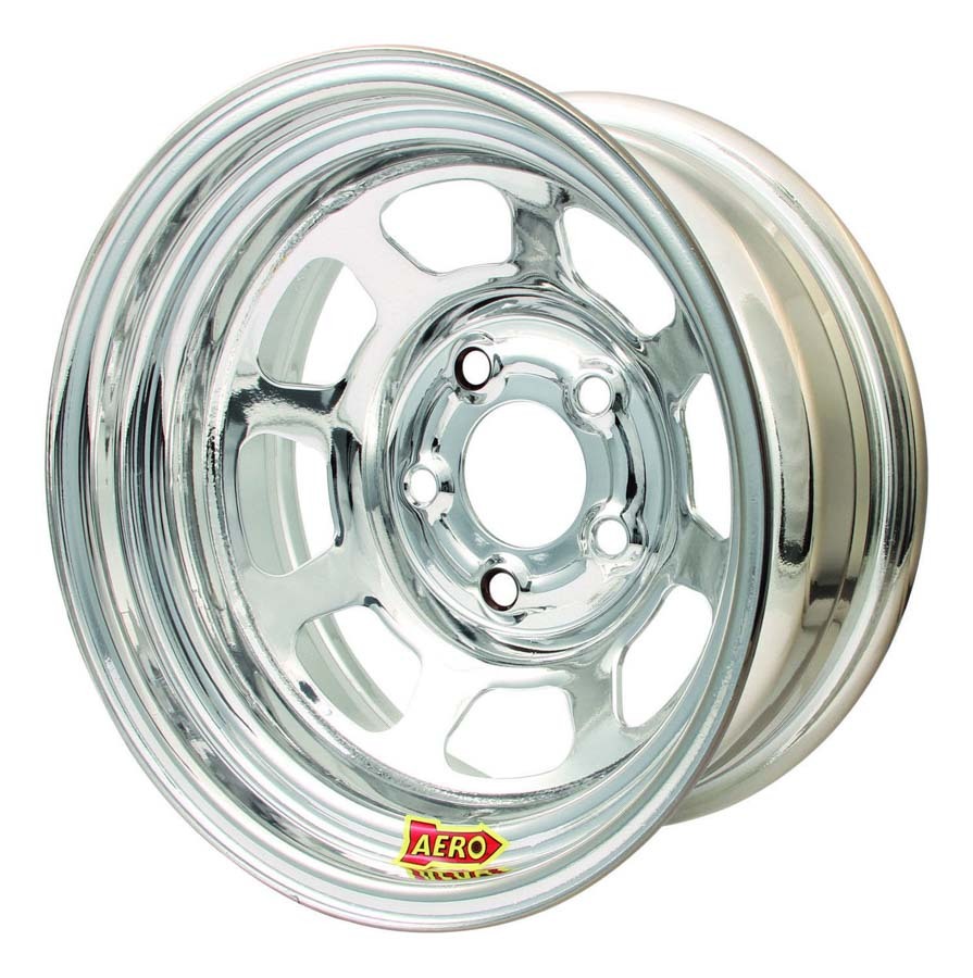 AERO RACE WHEELS 15×7 3in. 4.75 Chrome 50-274730