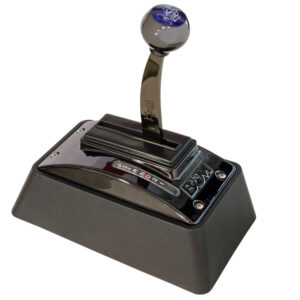 B and M AUTOMOTIVE Quick Silver 4-Speed Automatic Shifter  Black 81683