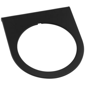 EQUUS Gauge Mount Panel 2 in Black Single E9921