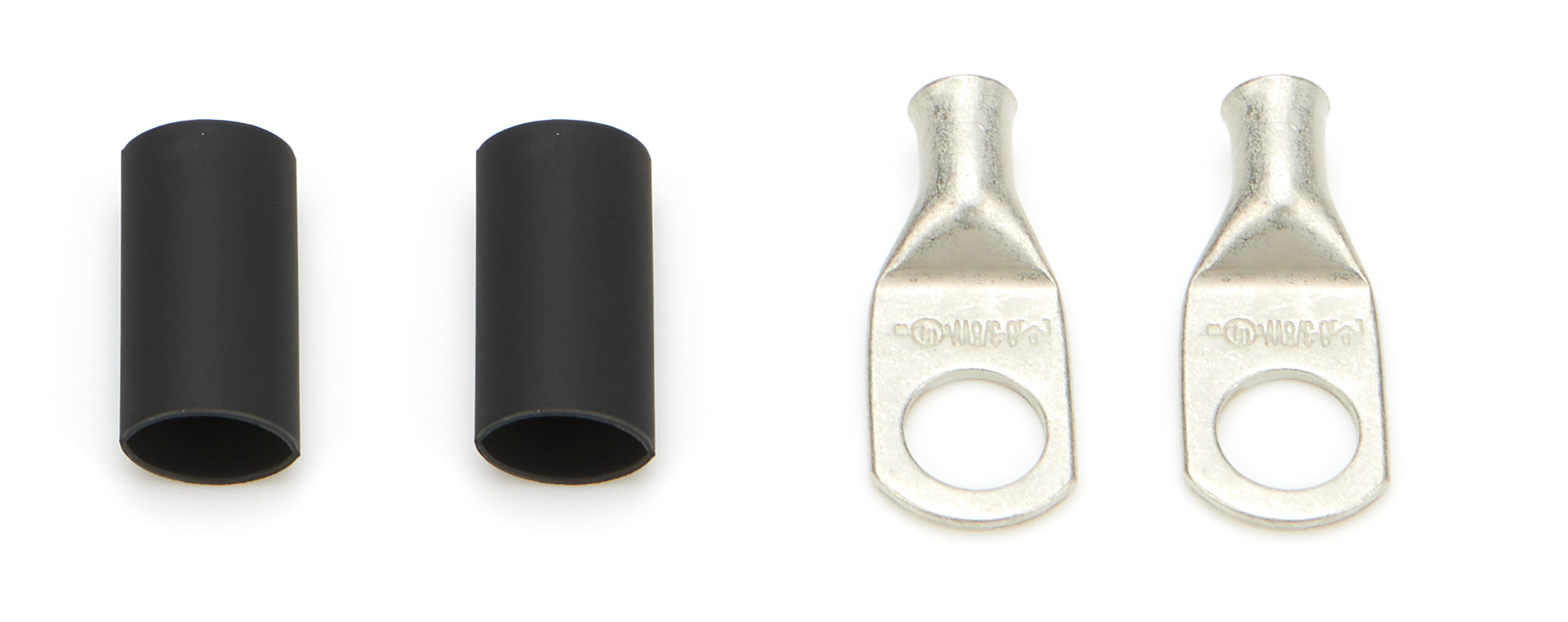 QUICKCAR RACING PRODUCTS Ring Terminal 5/16in 8 Ga w/Heat Shrink Pair 57-571