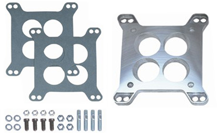 RACING POWER CO-PACKAGED Large 4 Bbl To Small 4 Bbl Tapered Port Adapter R2064