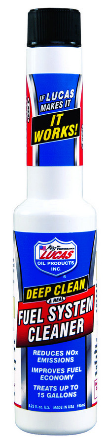 LUCAS OIL Deep Clean Fuel System Cleaner 5.25 Ounce LUC10669