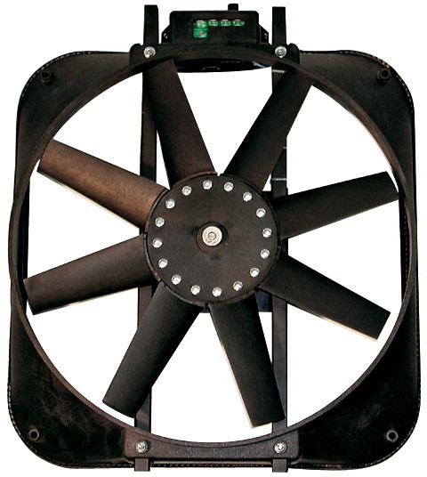 PROFORM 15in. Electric Fan w/ Thermostat – Mustang 67015
