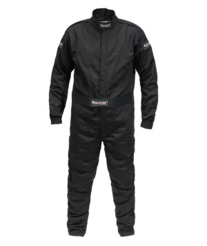 ALLSTAR PERFORMANCE Driving Suit SFI 3.2A/5 M/L Black Medium Tall ALL935013