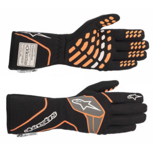 ALPINESTARS USA Glove Tech-1 Race V3 Black / Orange 2X-Large 3551023-156-2XL