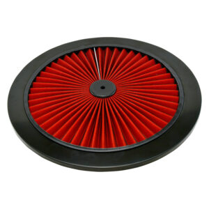 SPECIALTY PRODUCTS COMPANY Air Cleaner Top 14in Flow-Thru Red Filter 7110A