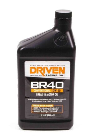 DRIVEN RACING OIL BR40 10w40 Petroleum Oil 1 Qt. Break In Oil 03706