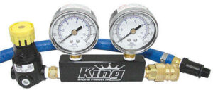 KING RACING PRODUCTS Leak Down Tester Dual Gauge 1915