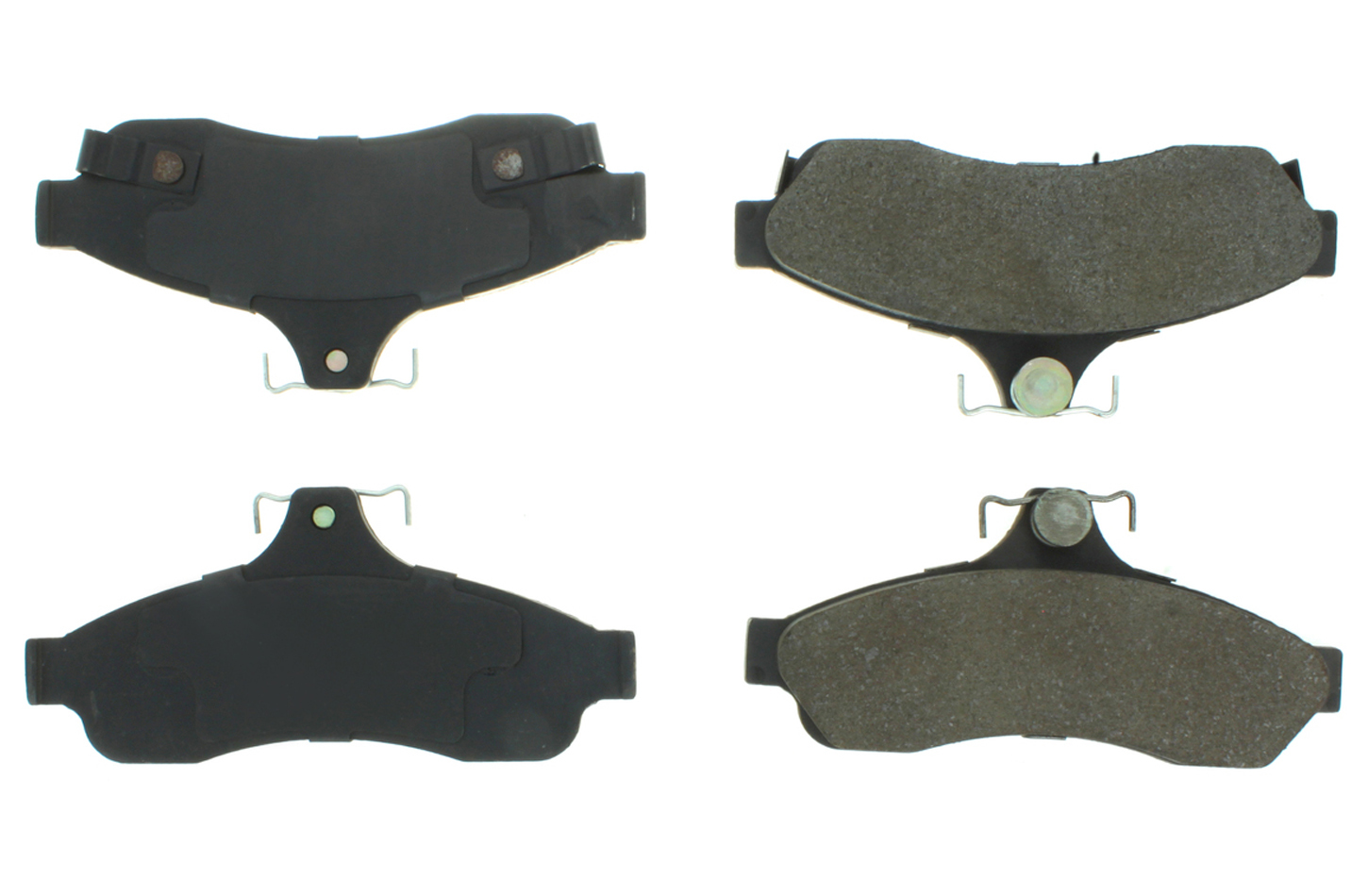 CENTRIC BRAKE PARTS Posi-Quiet Extended Wear Brake Pads with Shims a 106.0628