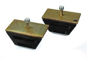 ENERGY SUSPENSION Bump Stop 2-1/2 x 4-1/2 x 2-1/2 Low Profile Pair 9.9109G