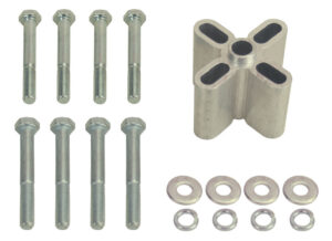 DERALE Fan Spacer 1 3/4in Fine/ Coarse Female 5/8 Pilot 31518