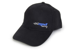 MPD RACING MPD Black Logo Hat Velcro Enclosure Custom 2 MPD