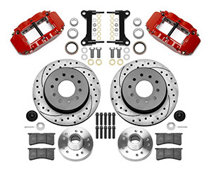 WILWOOD Front Brake Kit C10 Pro Spindle 63-87 140-15940-DR