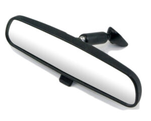 OMIX-ADA Rear-View Mirror; 72-02 Jeep CJ/Wrangler YJ/TJ – 12020.03