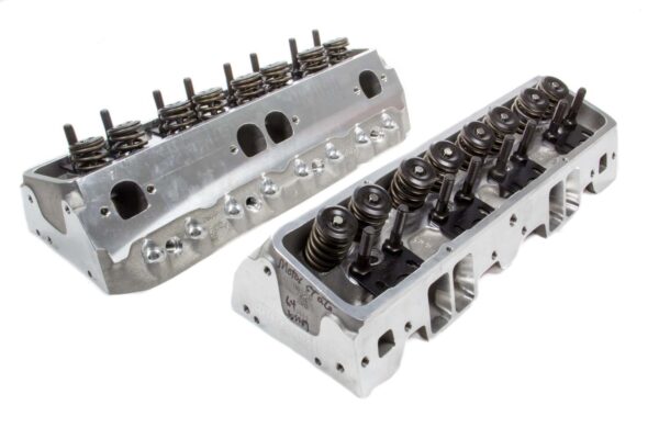 BRODIX SBC 225cc D/S Heads 64cc 2.08/1.60 Assembled 1321003