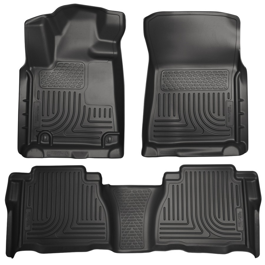 HUSKY LINERS 07-11 Tundra CrewMax Floor Liners Black 98581