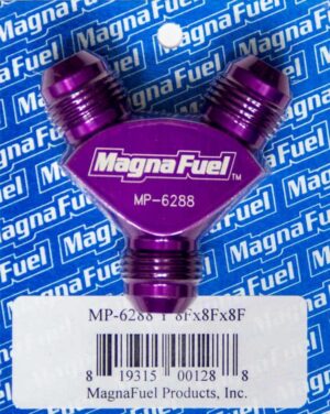 MAGNAFUEL/MAGNAFLOW FUEL SYSTEMS Y-Fitting – 3 #8an MP-6288