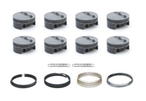 MAHLE PISTONS SBC FT PowerPak Piston Set 4.165 Bore  -5.0cc 930200765