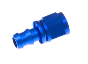 REDHORSE PERFORMANCE 8AN Push Lock Hose End Str Blue 2000-08-1