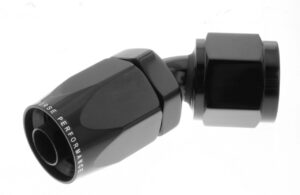REDHORSE PERFORMANCE 10AN Non-Swivel Hose En ds Black 45 6045-10-2