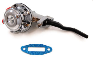 RACING POWER CO-PACKAGED Mechanical Fuel Pumps Ford 351C/M 400 – Chrome R2306C
