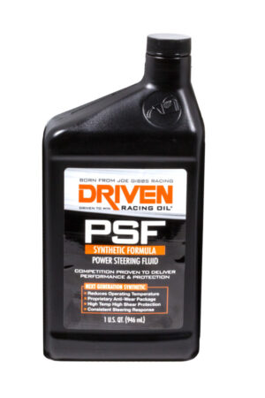 DRIVEN RACING OIL Power Steering Fluid PSF Synthetic 1 Qt Bottle 01306