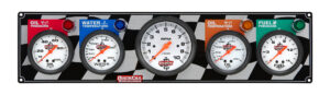 QUICKCAR RACING PRODUCTS Gauge Panel OP/WT/OT/FP w/Tach 61-60513