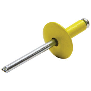 ALLSTAR PERFORMANCE Lg Hd Rivet Yellow 250pk ALL18016