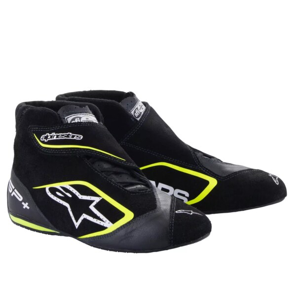 ALPINESTARS USA Shoes SP+ Black / Yellow Flou 8.5 2710823-155-8.5