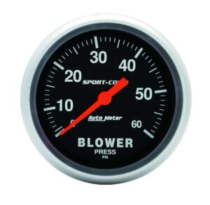 AUTOMETER 0-60 Psi Blower Pressure 3402