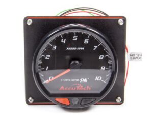 LONGACRE SMI Tach Black Tach 4.5 in w/Black Panel 52-44477