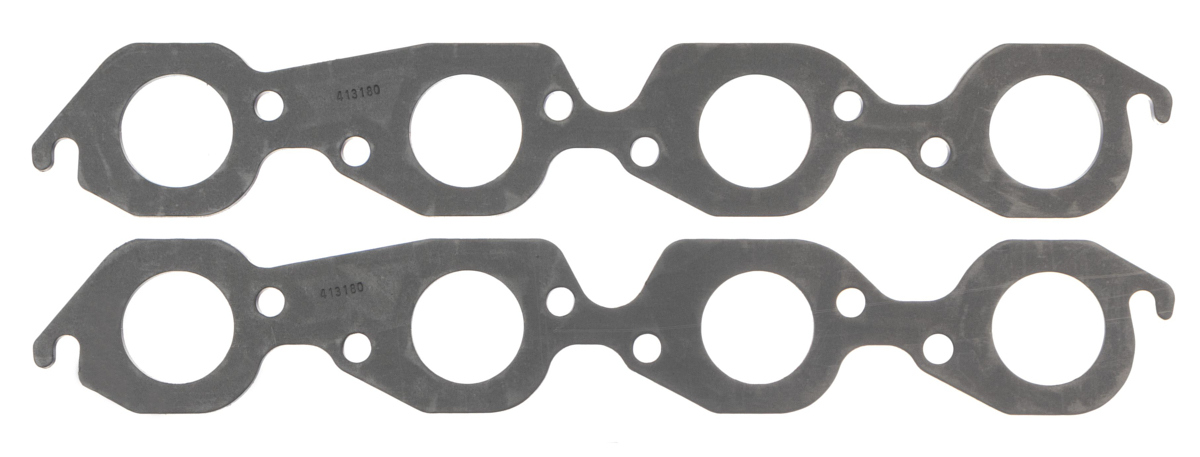 SCE GASKETS BBC Exhaust Gasket Set Small Round Port 413180