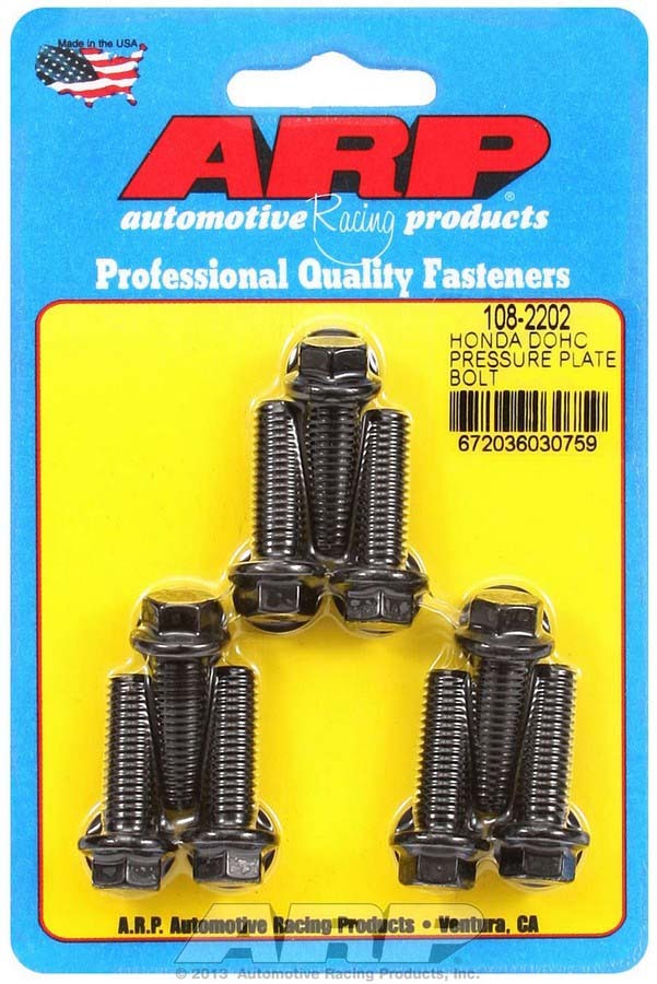 ARP Pressure Plate Bolt Kit – Honda DOHC 108-2202