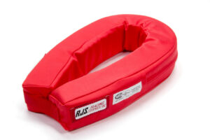 RJS SAFETY Neck Collar Horseshoe Red SFI 11000504