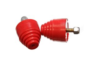 ENERGY SUSPENSION Bump Stop 2-1/8 x 2in Stepped Cone Pair 9.9101R