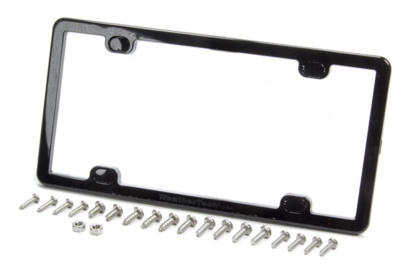 WEATHERTECH Plate Frame License Plate Frame Black 61020