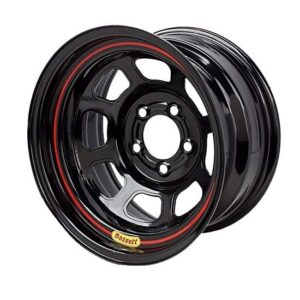 BASSETT Wheel 15×7 D Hole 4 x 100mm 3.5in Black 57SH35