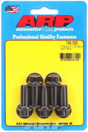 ARP Bolt Kit – 12pt. (5) 7/16-20 x 1.000 743-1000