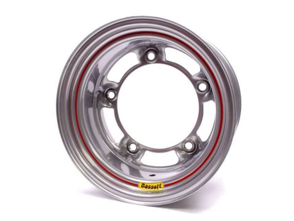 BASSETT 15×8 W/5 Silver Spun 58SR2S