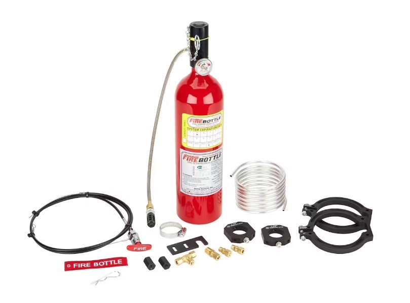 SAFETY SYSTEMS Fire Suppression System 5lb Sprint w/Hose PAMSC-500H-N